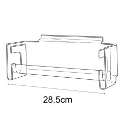 1 tier watch and bracelet display stand jewellery holder slatwall