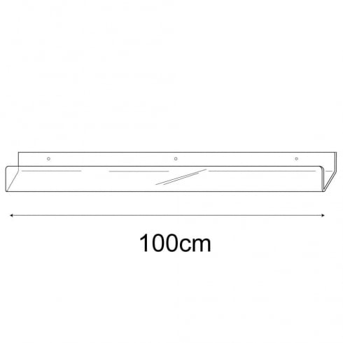 100cm standard greeting card rack wall fixing