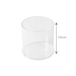 10cm circular tub   (acrylic tubs & containers)