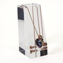 10cm pendant and necklace block jewellery display stand