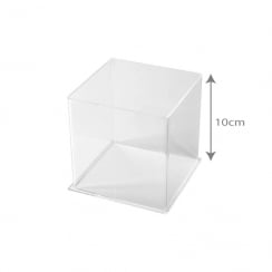 10cm square tub   (acrylic tubs & containers)