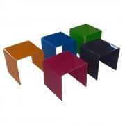 10cm three sided stand  (various colours)