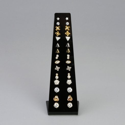 15 pair stud earring stand jewellery display