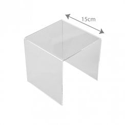 15cm three sided display stand