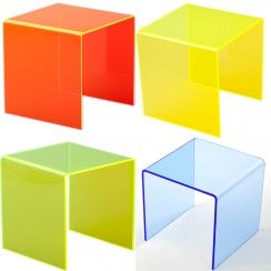 15cm three sided stand  (various colours)