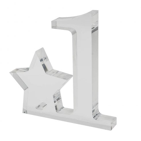 18cm number 1 trophy block