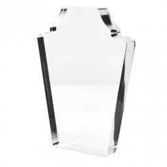 20cm necklet: bust shaped block pendant and necklace jewellery display stand