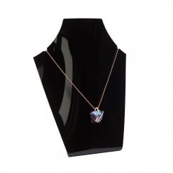 20cm necklet: curved bust pendant and necklace jewellery display stand