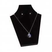 20cm necklet: flat front bust pendant and necklace jewellery display stand