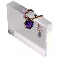 20cm solid slab   (solid acrylic blocks)