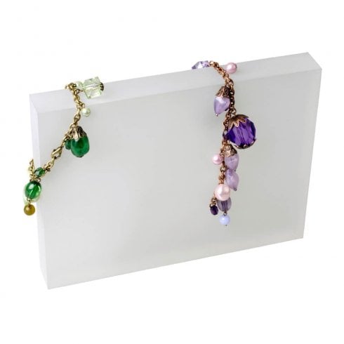 20cm solid slab   (solid acrylic blocks)