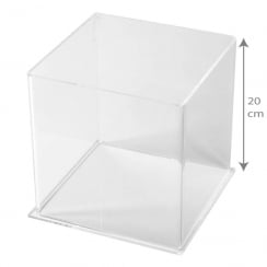20cm square tub   (acrylic tubs & containers)