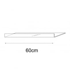 20cmx60cm reversible shelf   (acrylic shelf)
