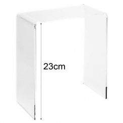 23cm platform (clear)