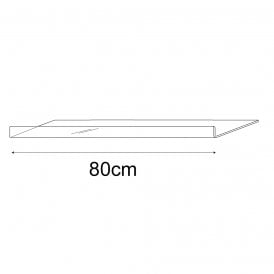25cm x 80cm reversible shelf (acrylic shelf)