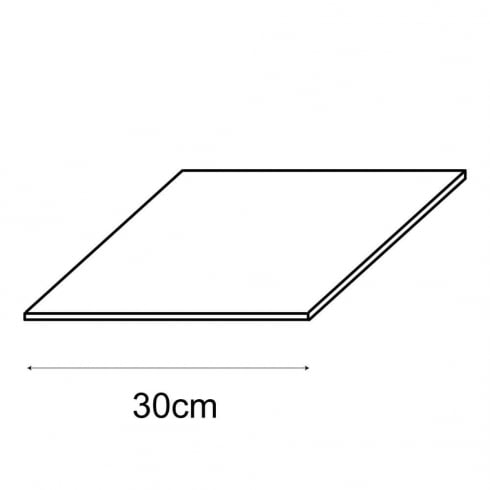 30cm shelf panel   (storage cube system)