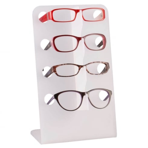 4 pair angled glasses stand