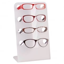4 pair angled glasses stand
