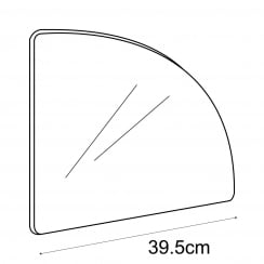 40cm curved panel   (storage cube system)