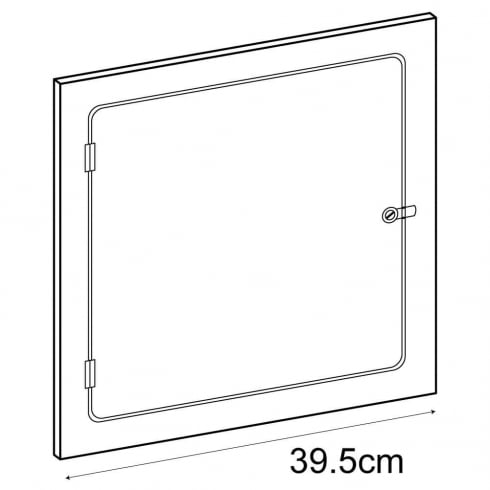40cm door   (acrylic cube display cases)