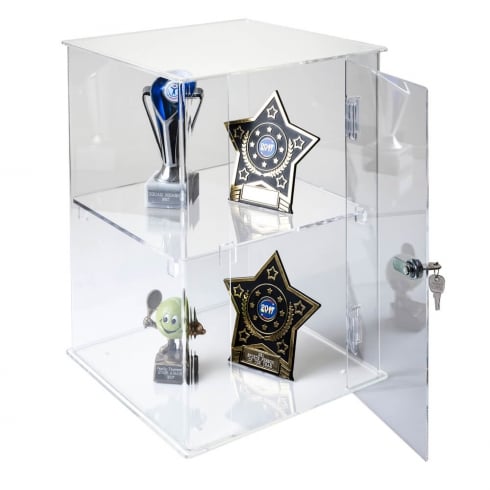 40cm lockable display case counter standing