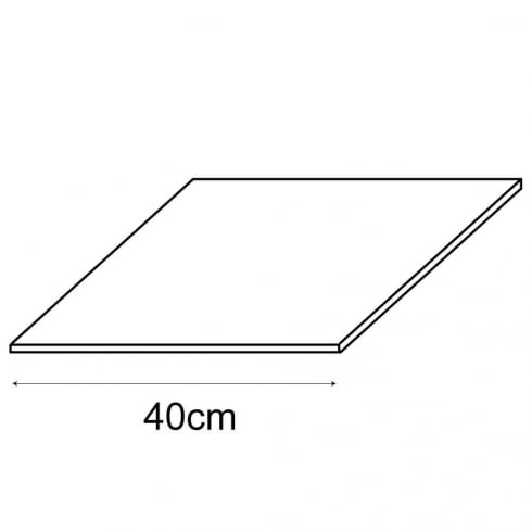 40cm shelf panel (storage cube system)