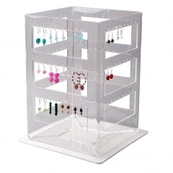 48 pair rotating earring stand spinning jewellery display