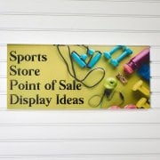 60 x 30cm Printed Sign: Slatwall
