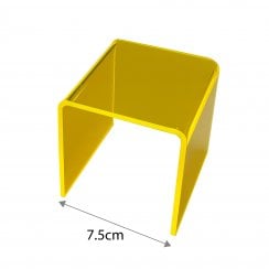 7.5cm three sided stand (various colours)
