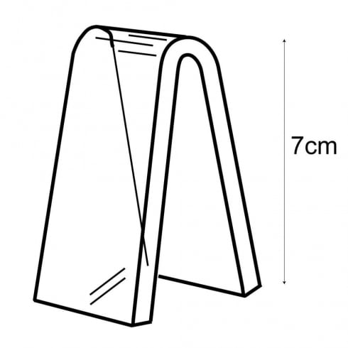 7cm shoe heel rest