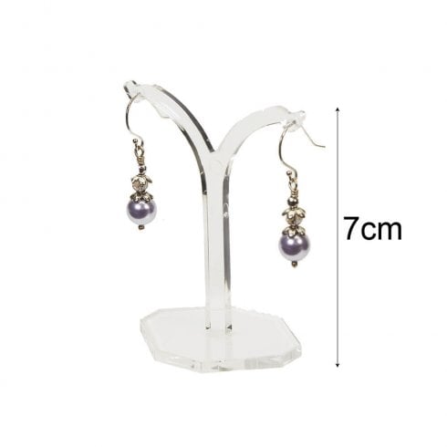 7cm tree shape earring stand jewellery display