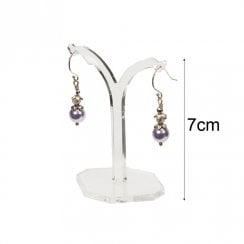 7cm tree shape earring stand jewellery display