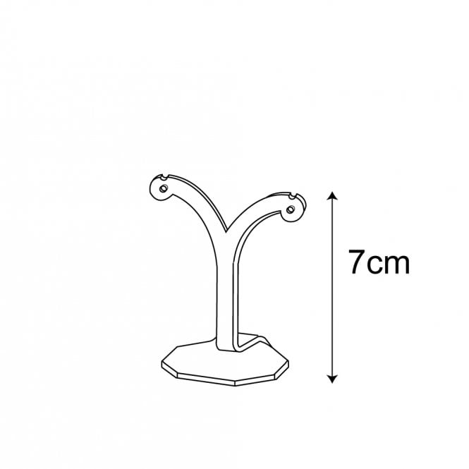 7cm tree shape earring stand jewellery display
