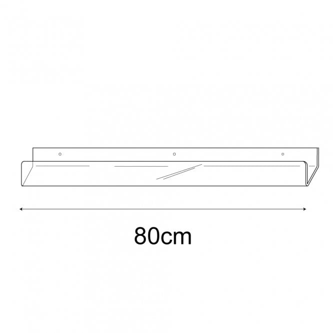 80cm standard greeting card rack wall fixing