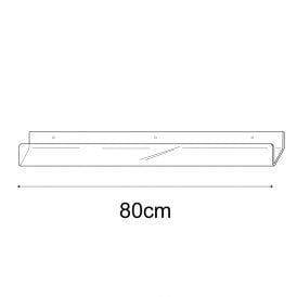80cm standard greeting card rack wall fixing