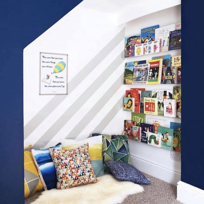 80cm tall lipped wall fixing shelf