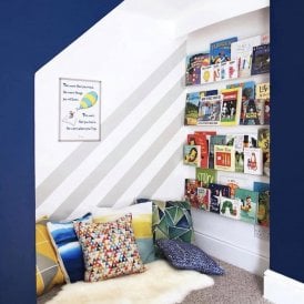 80cm tall lipped wall fixing shelf