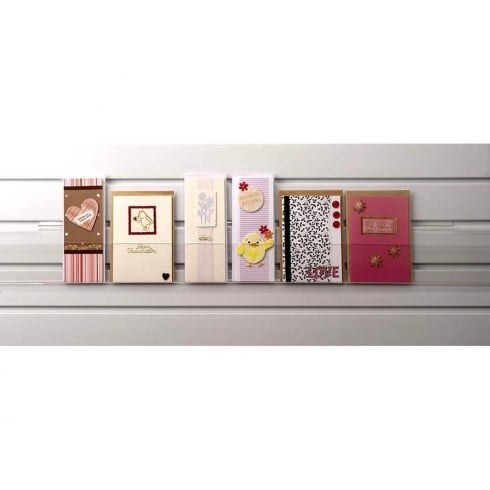 Slatwall card racks - card displays by 3D Displays