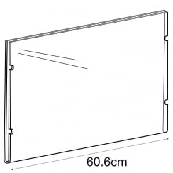 A2 landscape sign holder-cable fixing (hanging sign holder: cable system)