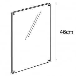 A3 sign panel-wall   (acrylic sign holder)