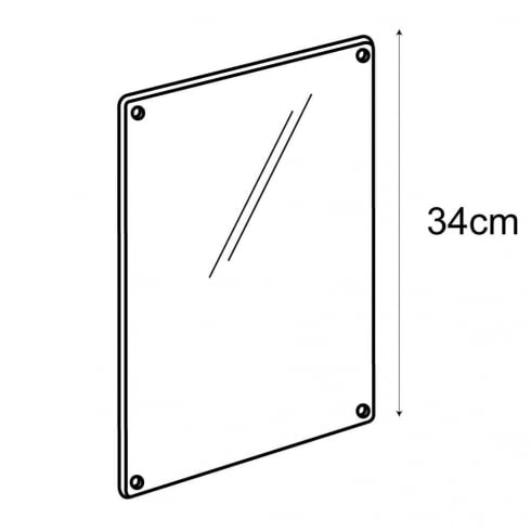A4 sign panel-wall   (acrylic sign holder)