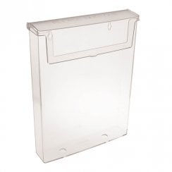 A4 Weatherproof leaflet holder wall fixing