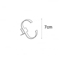 Budget C-clip freestanding watch display: pack of 10