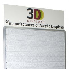 Custom printed header to W25's: double sided   
