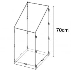 Dump bin   (containers & tubs: shop equipment)