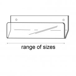 Economy card rack (G03) cut down offcuts