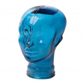 Glass head: Blue 