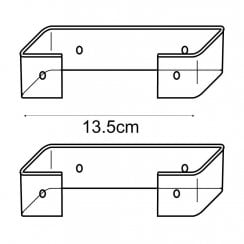 Glasses display adaptor kit-wall   (wall fixing adaptor)