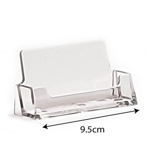 Landscape business card holder counter standing