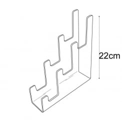 Mini triple support   (display equipment)